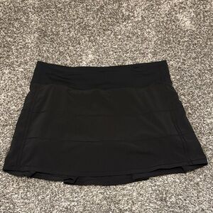 lululemon athletica Black Athletic Skort